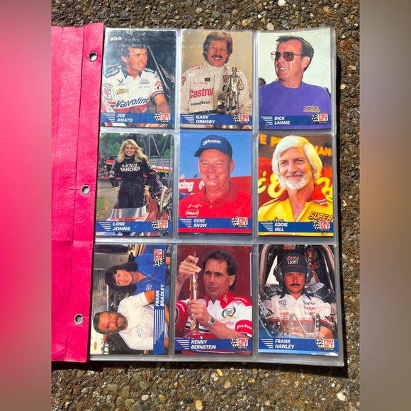 Other - Vintage 1991 NHRA Winston Drag Racing Trading Cards Collection
132 Cards
